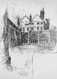 I chiostri, Abbazia di Westminster, 1890