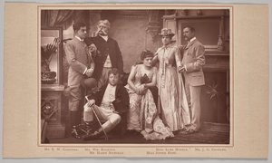 "Una corsa di fortuna", al Drury Lane Theatre da Herbert Rose Barraud