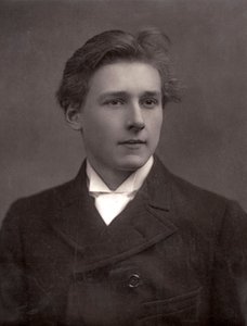 Edward Gordon Craig, 1890 circa (foto) da Herbert Rose Barraud