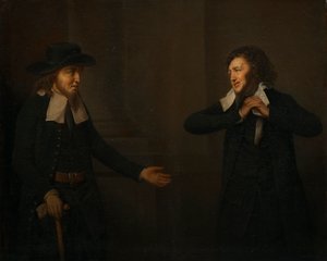 Shylock e Tubal da "Il mercante di Venezia" da Herbert Stoppelaer