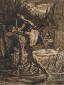 Ercole lotta con la Morte per l