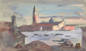 San Giorgio Maggiore, Venezia, 1840-1906 da Hercules Brabazon Brabazon