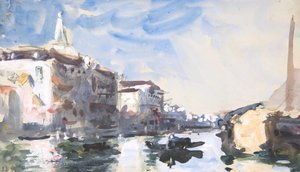 Scena sul Canal Grande, Venezia da Hercules Brabazon Brabazon