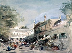 Scena di strada a Delhi