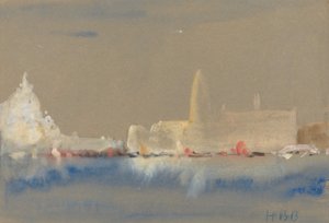 La Salute e il Palazzo Ducale dal Bacino di San Marco da Hercules Brabazon Brabazon