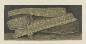 Natura morta con libri da Hercules Segers