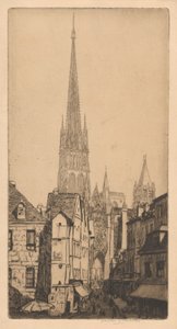 Guglia della Cattedrale di Rouen, La Flèche, Rouen