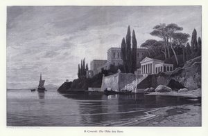 La Villa di Nerone da Herman David Salomon Corrodi