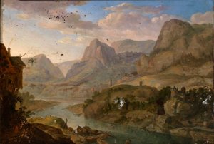 Paesaggio da Herman Saftleven