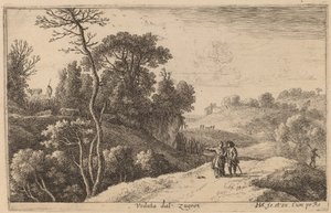 Prima vista di Zugro da Herman van Swanevelt