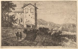 Villa fuori Porta Pia da Herman van Swanevelt