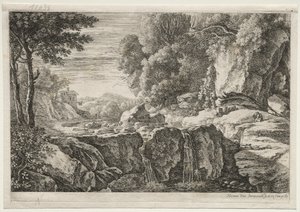 Quattro paesaggi: La piccola cascata
