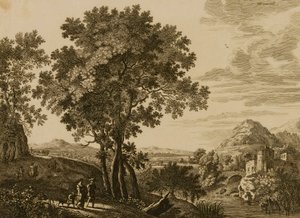 Paesaggio da Herman van Swanevelt