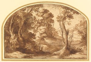 Piscina al margine di un bosco