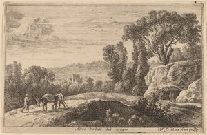 Seconda vista di Zugro da Herman van Swanevelt
