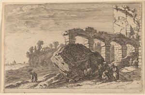 I quattro archi rovinati da Herman van Swanevelt