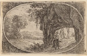 Il sentiero attraverso la roccia