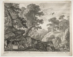 I penitenti: Paesaggio con i santi Paolo e Antonio