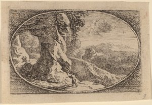 La roccia perforata da Herman van Swanevelt