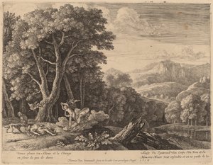 Venere piangente sulla morte di Adone da Herman van Swanevelt