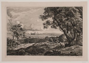 Parte della spiaggia tra Hellebæk e Helsingør da Hermann Carmiencke