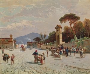 Scena di strada meridionale