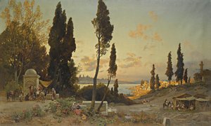 Vedute attraverso il Bosforo, Costantinopoli da Hermann David Salomon Corrodi