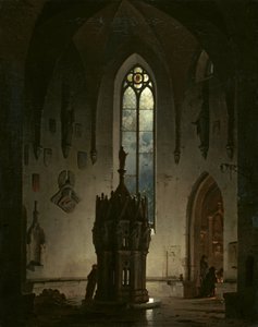 Cappella in rovina da Hermann Dyck