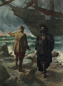 Daland osservava lo straniero attentamente da Hermann Hendrich