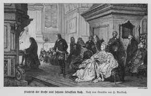 Johann Sebastian Bach suona per Federico il Grande, Re di Prussia