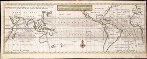 Vista dei venti generali e costieri, monsoni o venti commerciali variabili nel mondo, variazioni... secondo le osservazioni più recenti e precise, c.1715