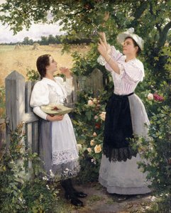I raccoglitori di ciliegie, 1894 da Hermann Seeger