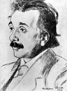 Albert Einstein 1879-1955, matematico e fisico teorico tedesco-svizzero, 1920