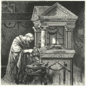 Offerte in un tempio nell