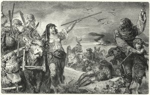 Membri del movimento valdese in fuga dalla persecuzione da Hermann Vogel