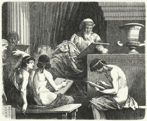 Solone, legislatore di Atene da Hermann Vogel