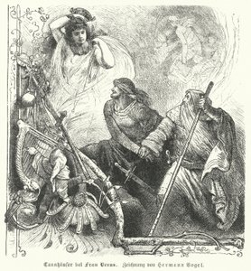 Tannhäuser con Venere da Hermann Vogel