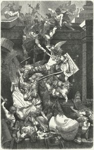 I Vandali che attaccano Roma, 455 da Hermann Vogel