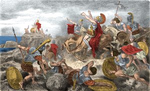 Senofonte in ritirata in Persia da Hermann Vogel