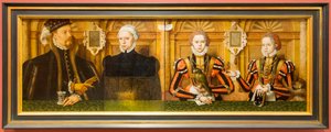Ritratto di famiglia di Giovanni II di Rietberg da Hermann Tom Ring