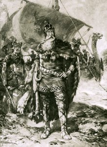 Un grande vichingo, illustrazione dalla serie 