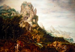 Buon Samaritano da Herri met de (c.1510 p.1550) Bles