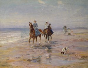 Una cavalcata sulla spiaggia, Dublino