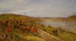 Una scena avvenuta al serbatoio di Lesser Crybrook da Heywood Hardy