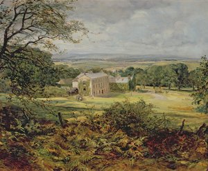 Paesaggio inglese con una casa, XIX secolo