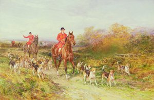 Scena di Caccia da Heywood Hardy