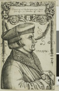 Ritratto di un uomo da Hieronymous Hopfer