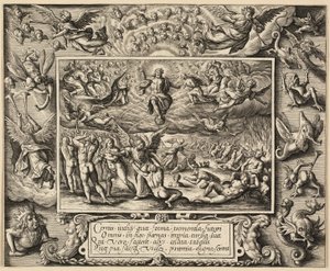 Il Giudizio Universale da Hieronymous Wierix