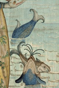Arazzo ispirato al lavoro di Hieronymus Bosch, c.1560 da Hieronymus (after) Bosch