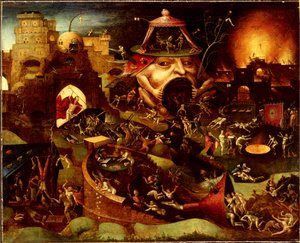 Cristo nel Limbo, c. 1575 da Hieronymus (follower of) Bosch
